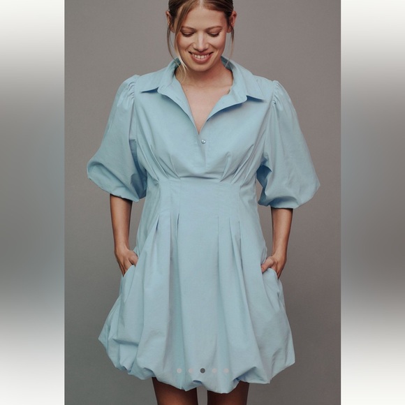 Anthropologie Maeve Bubble Mini Dress - Picture 1 of 3